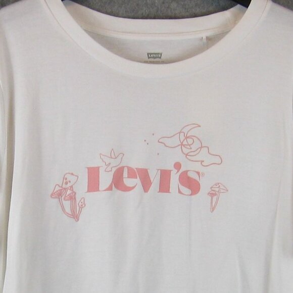 Levi's Crop Top T-Shirt Size 1X NWT - Picture 2 of 5